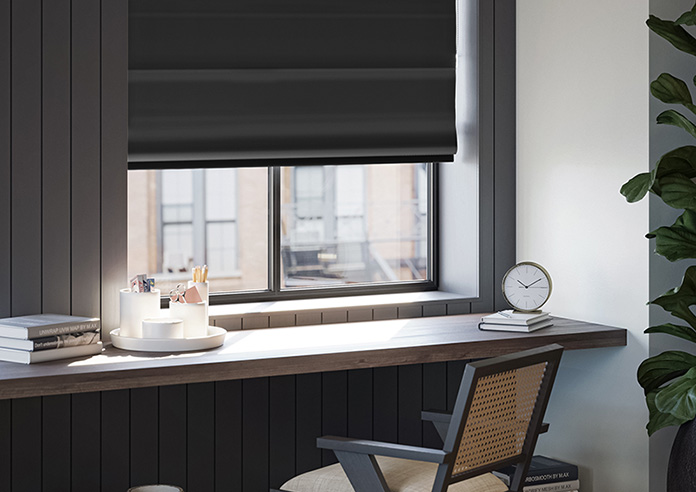 Ascot, Night Sky - Motorised Roman Blind - Image 5
